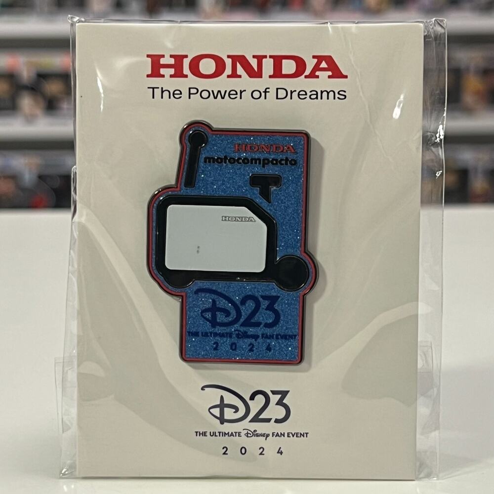 Disney D23 2024 Motocompacto Honda The Power of Dreams Exclusive Promo Pin
